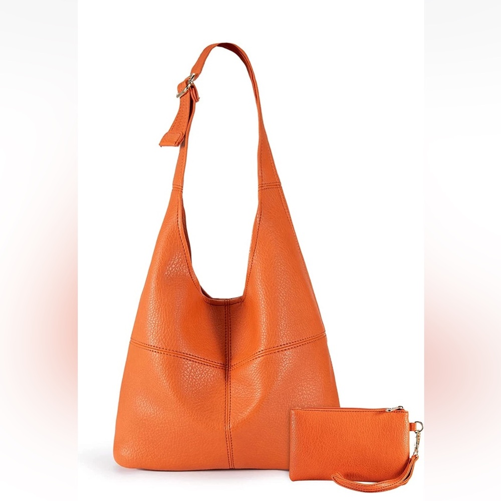 Montana West Orange Hobo Bag